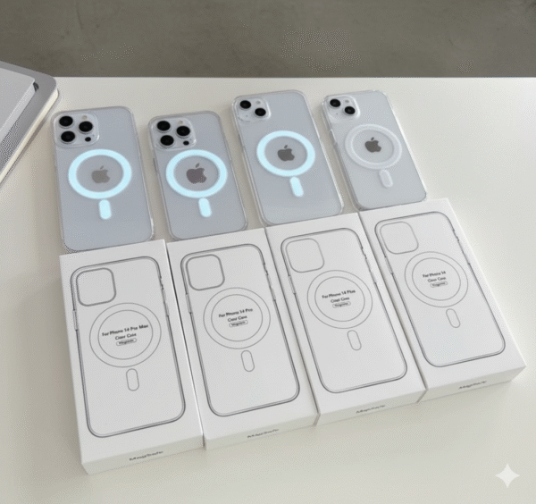 CLEAR SILLICON MAGSAFE CASE