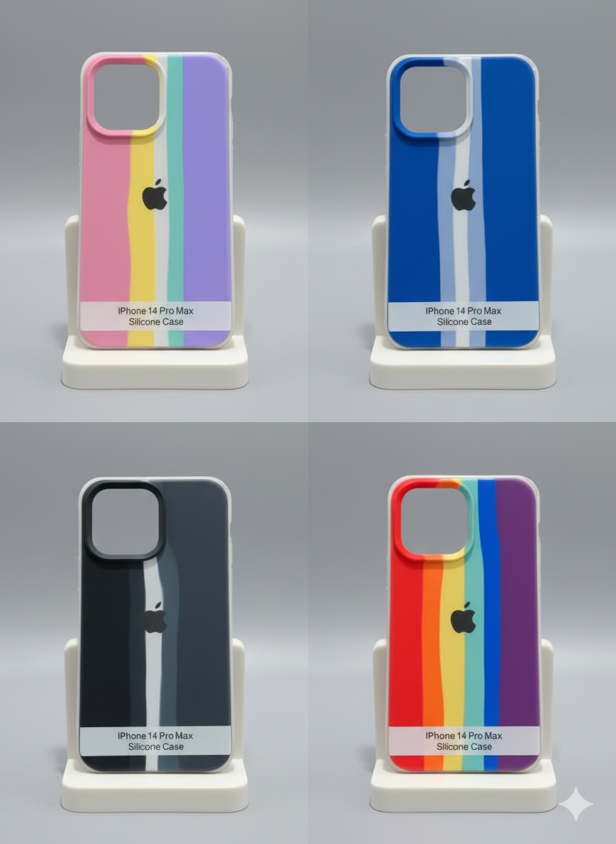 OFFICIAL SILLICON RAINBOW CASE