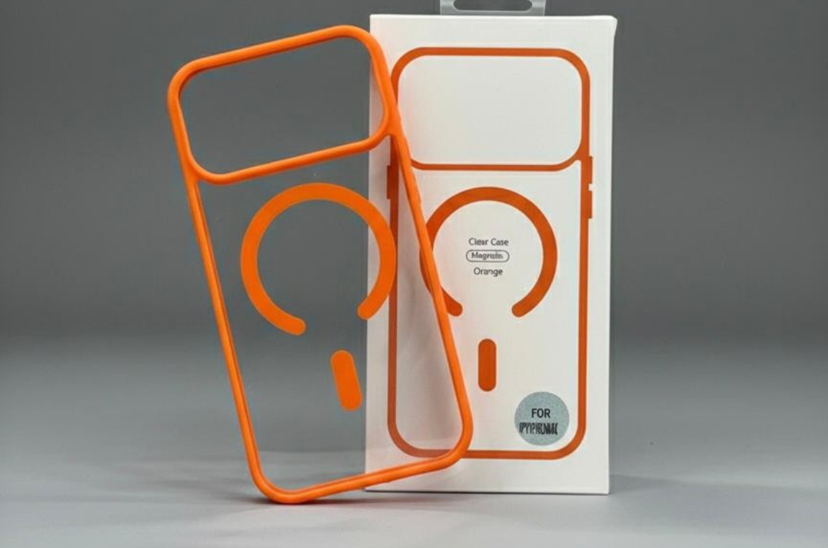 OFFICIAL CLEAR SILLICON COLOUR MAGSAFE CASE